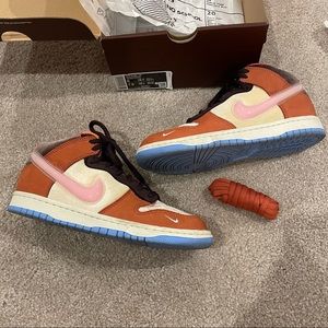 Nike Dunk Social Status Chocolate Milk Free Lunch